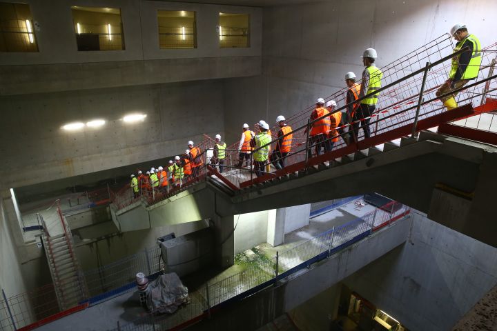 station gare visite chantier